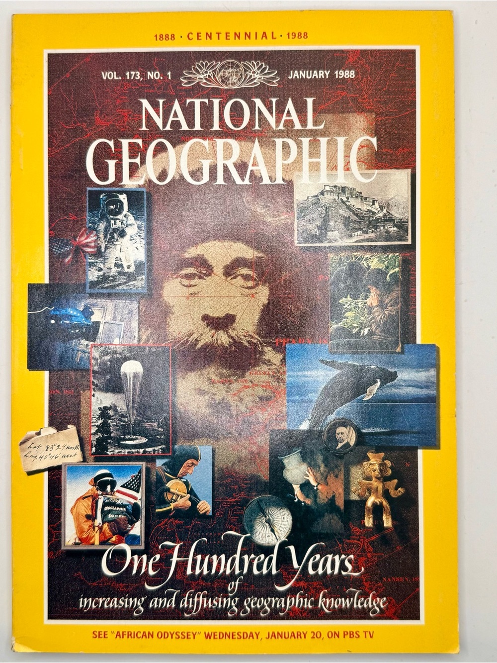 1988 National Geographic SPECIAL Centennial Issue Vol 173 No 1